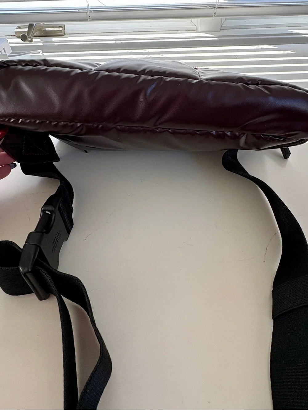 Calpak Luka Belt Bag Glazed Cherry - Picture 6 of 8